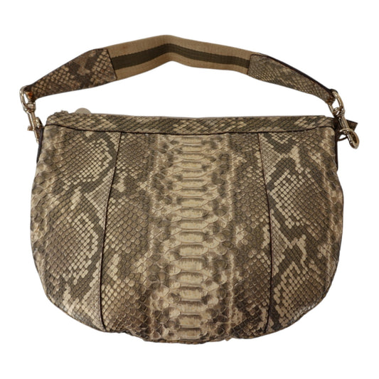 Gucci Croc Hobo Bag with a Jersey Strap