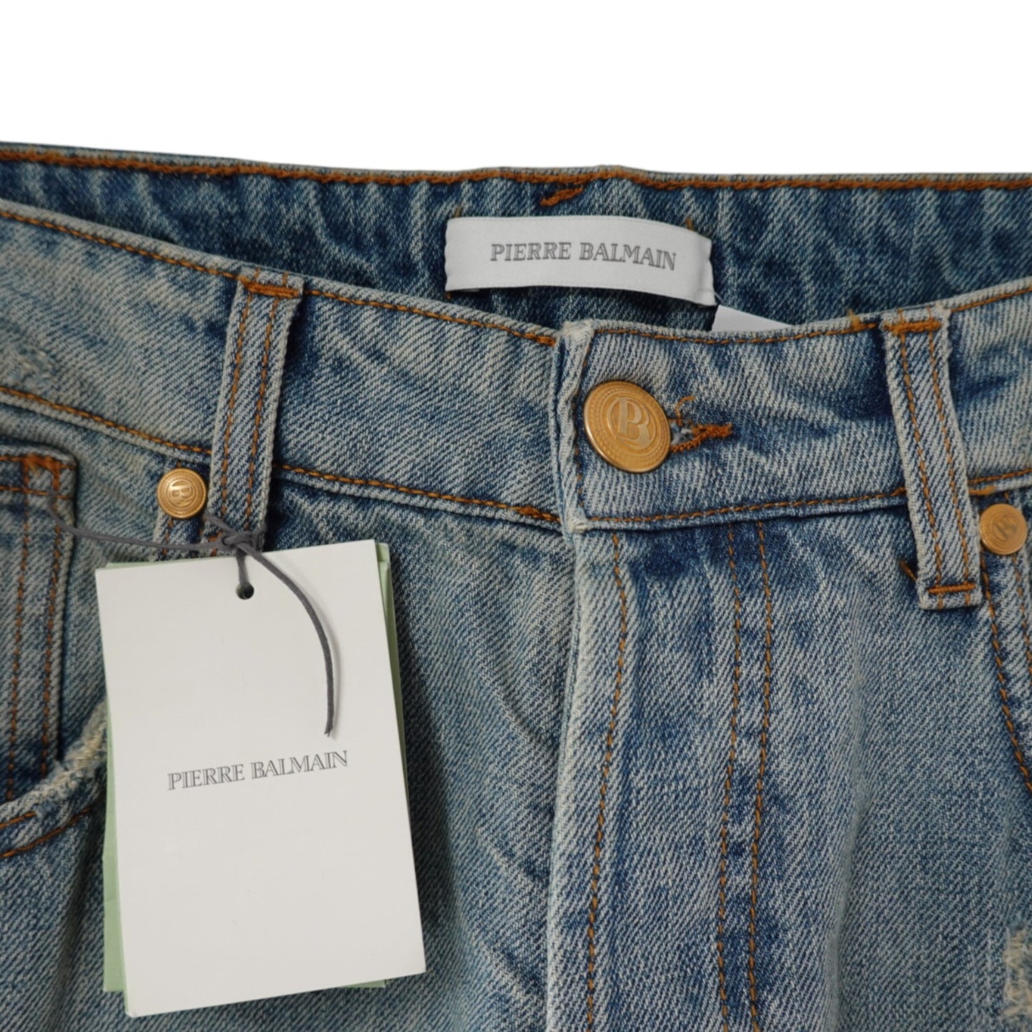 Pierre Balmain Distressed Jeans