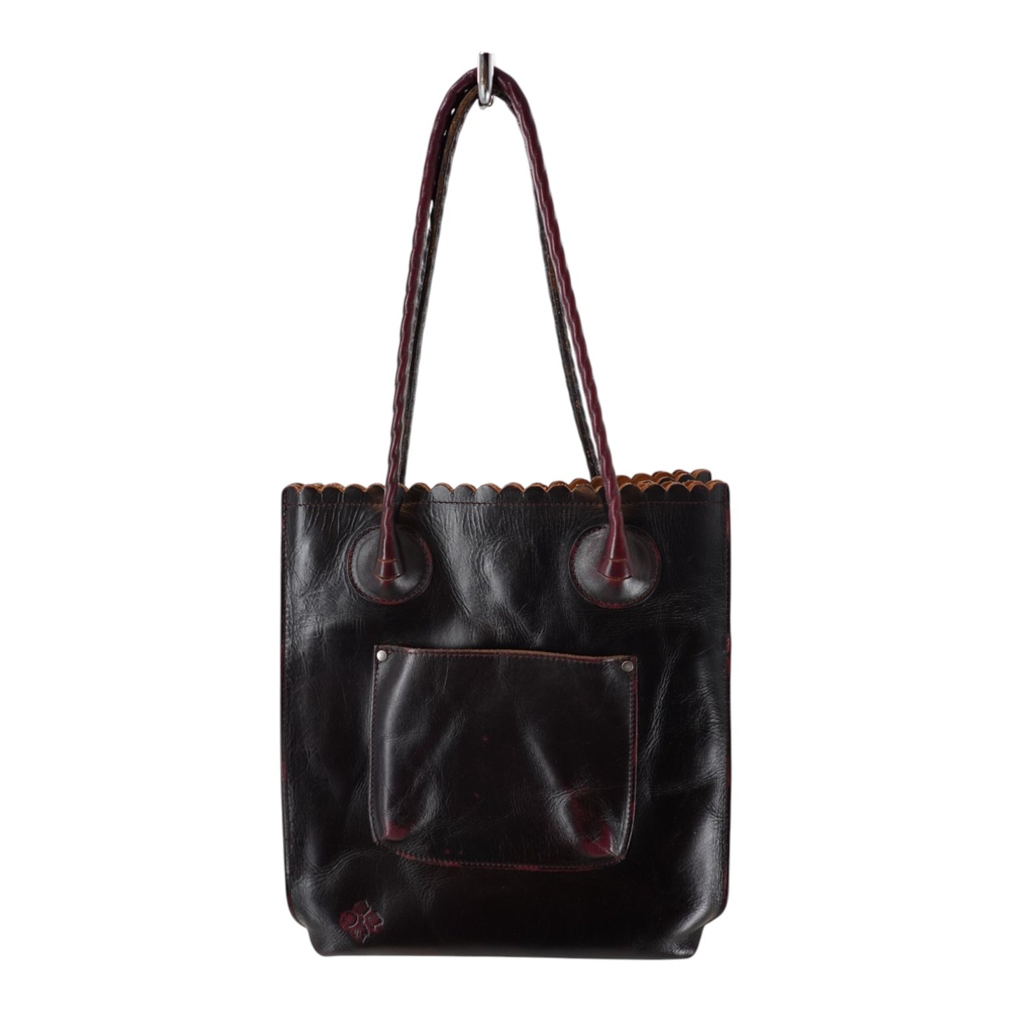 Patricia Nash Cavo Burnished Tooled Leather Tote Bag