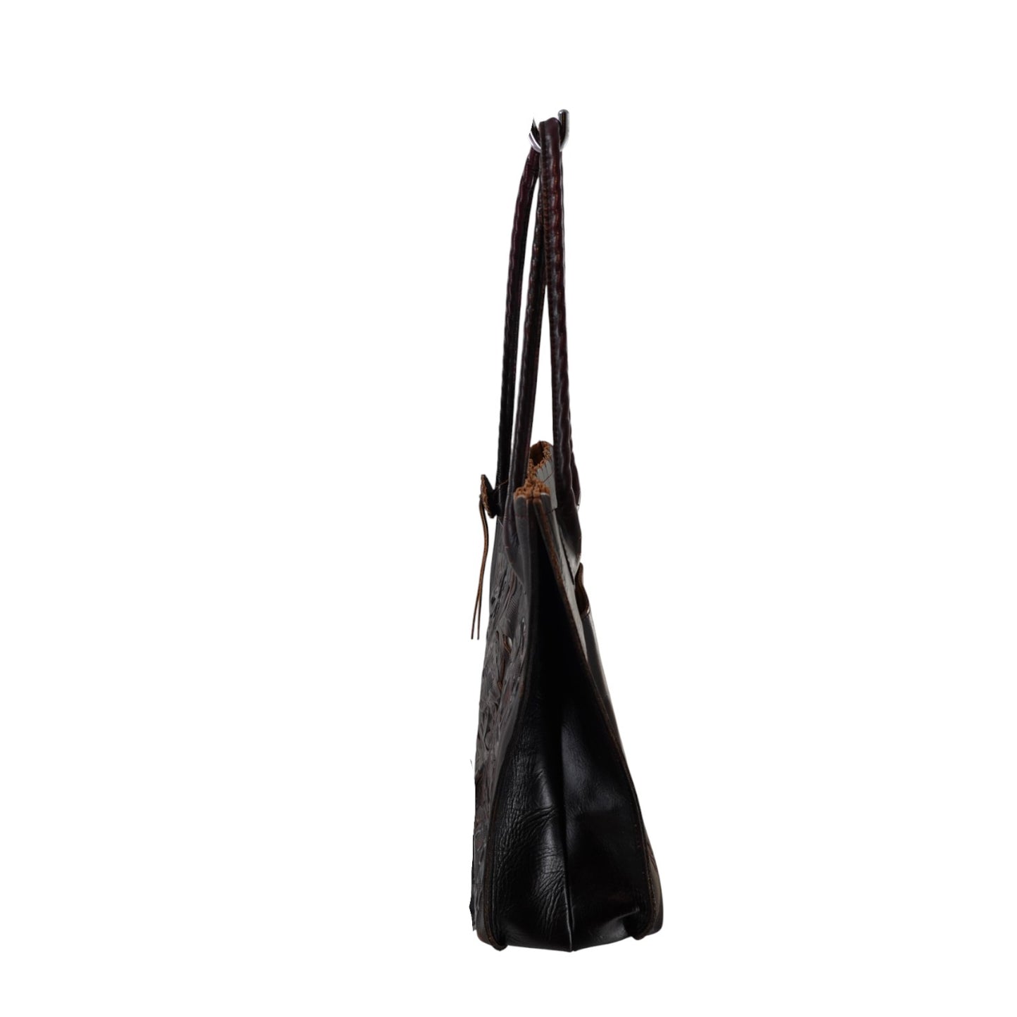 Patricia Nash Cavo Burnished Tooled Leather Tote Bag