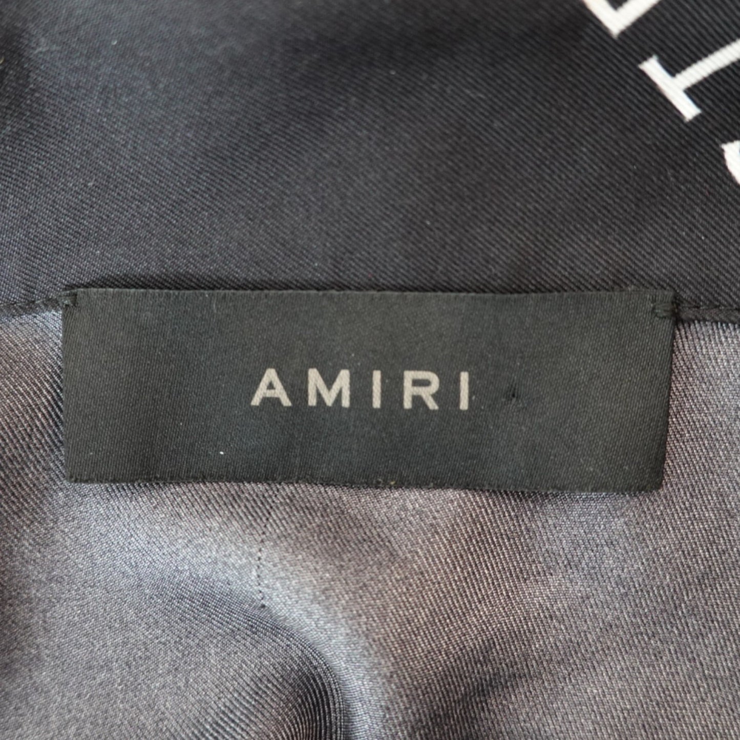 Amiri Zig-Zag Rolling Paper Silk Shirt