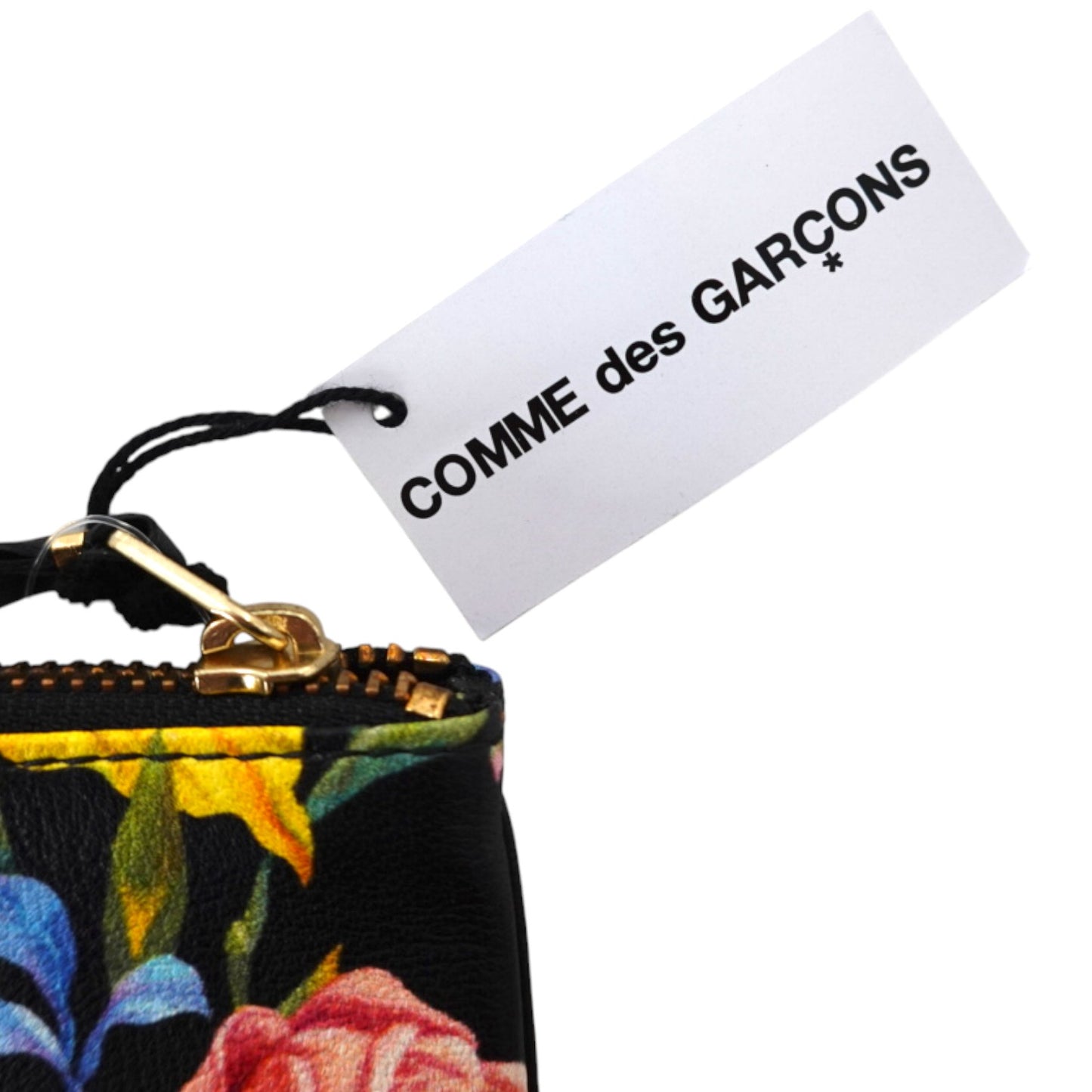 Commes Des Garçons Floral Print Clutch