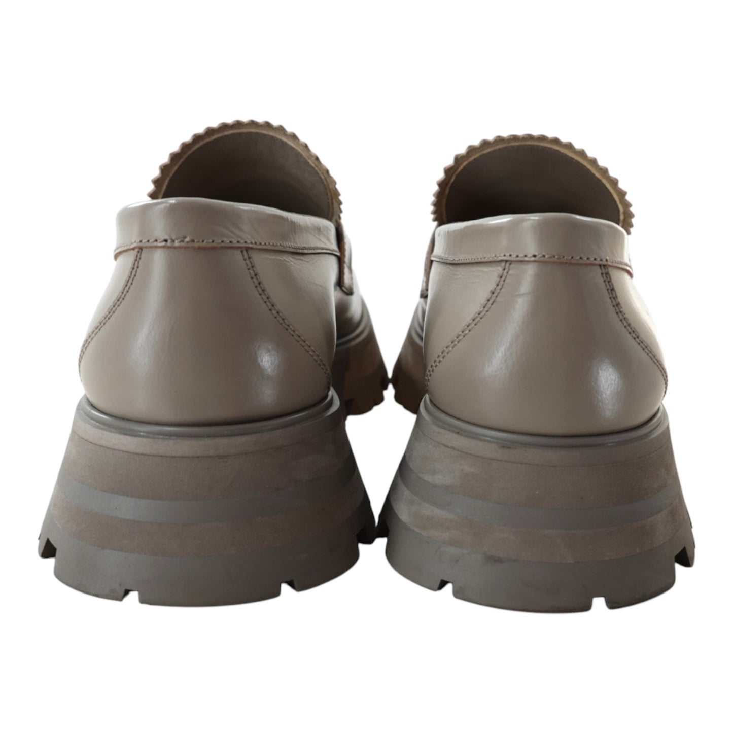 Alexander McQueen Grey Loafers