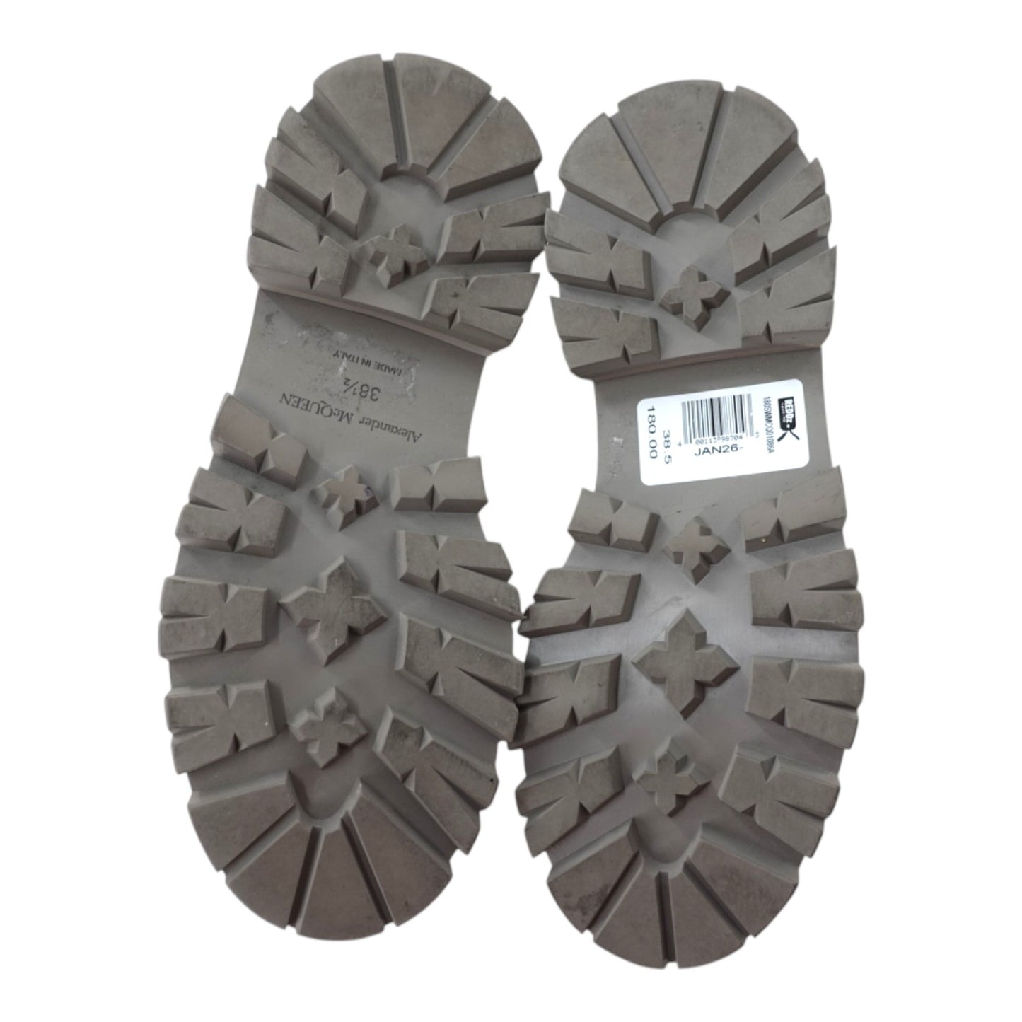 Alexander McQueen Grey Loafers