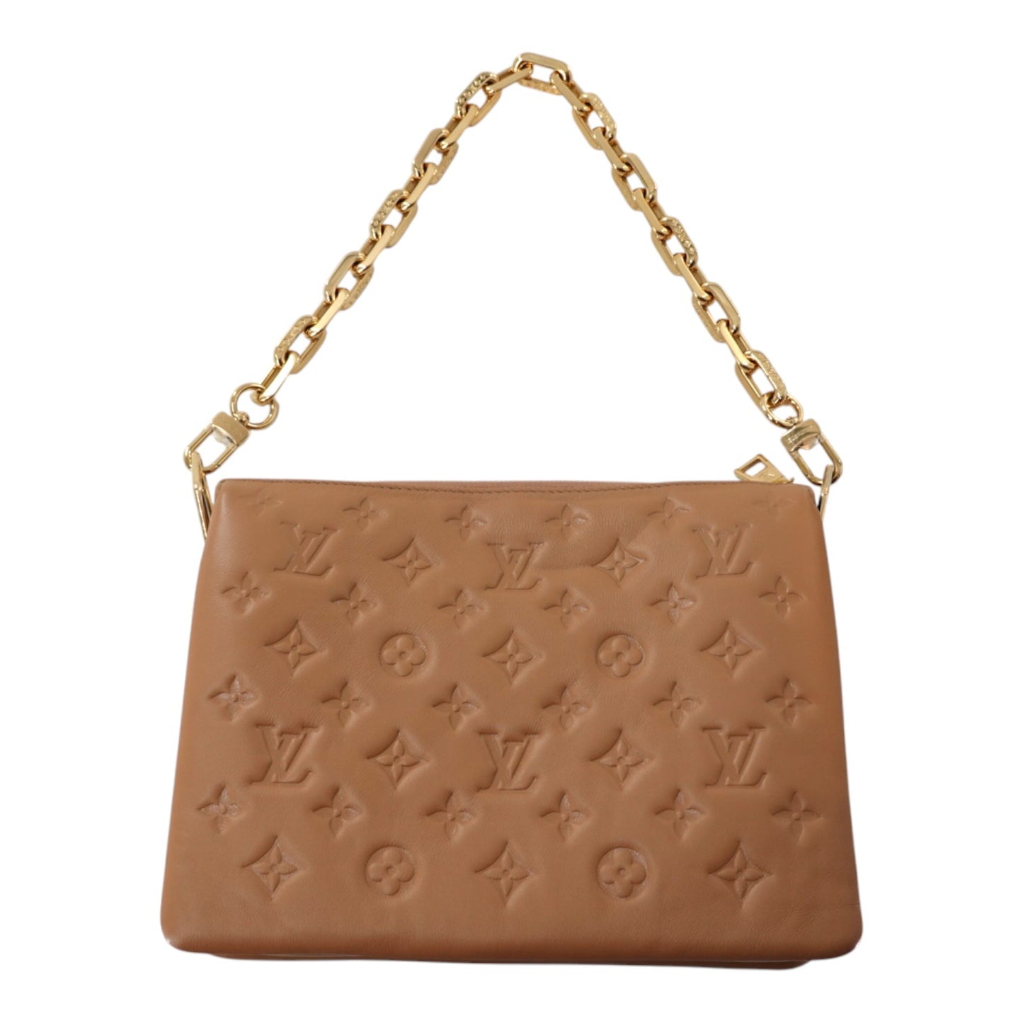 Louis Vuitton Monogram Embossed Coussin PM Shoulder Bag