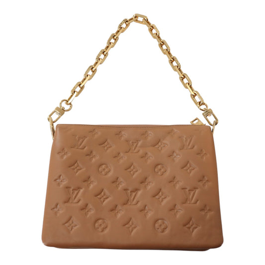 Louis Vuitton Monogram Embossed Coussin PM Shoulder Bag