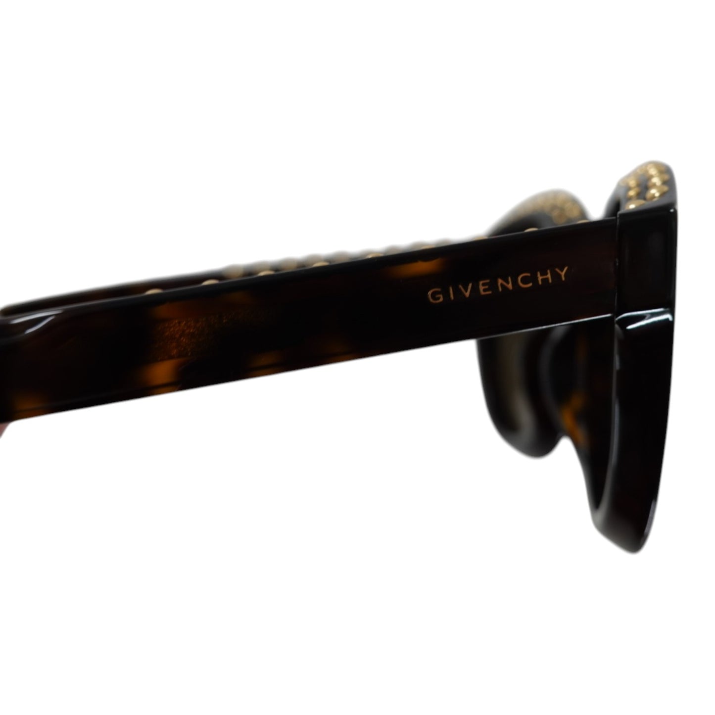 Givenchy Tortoise Shell Studded Sunglasses
