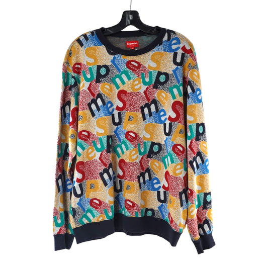 Supreme FW19 Scatter Text Crewneck
