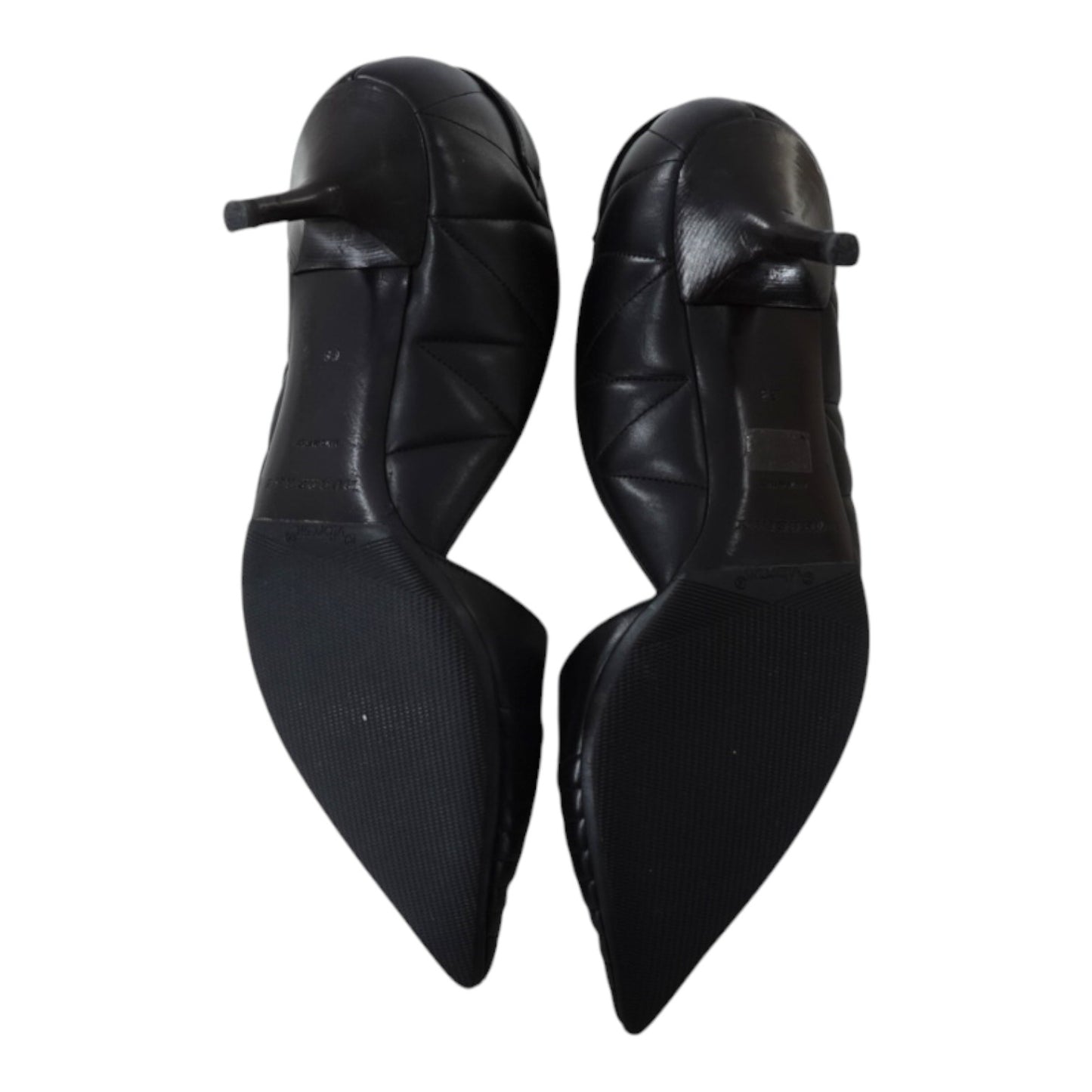 Burberry Black Kitten Heels