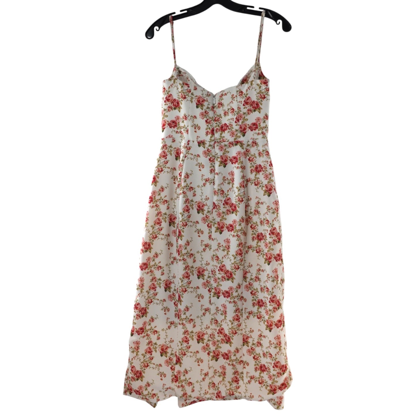 House of CB Red Rose Floral Dress