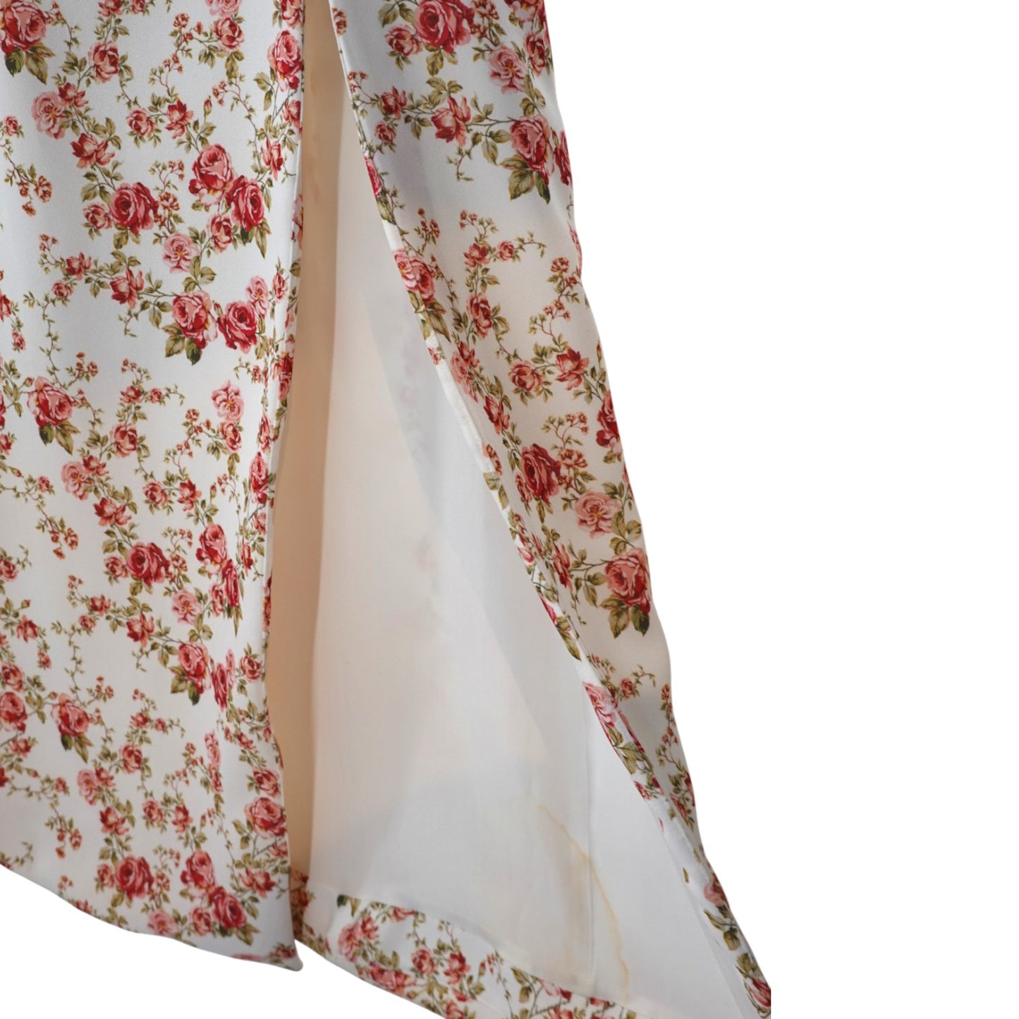 House of CB Red Rose Floral Dress