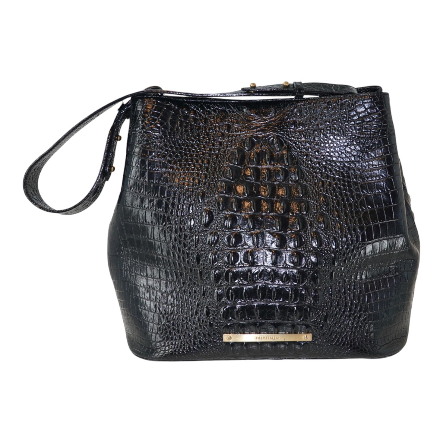 Brahmin Celina Black Melbourne Bag