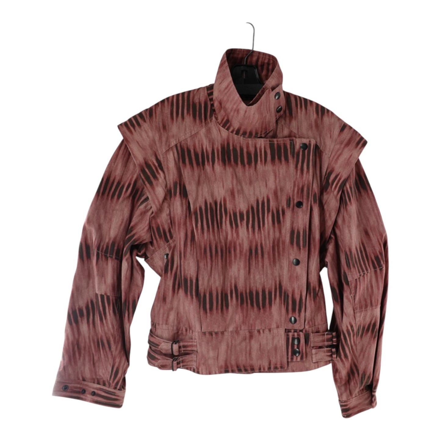 Isabel Marant Idaline Convertible Tie-Dye Denim Jacket