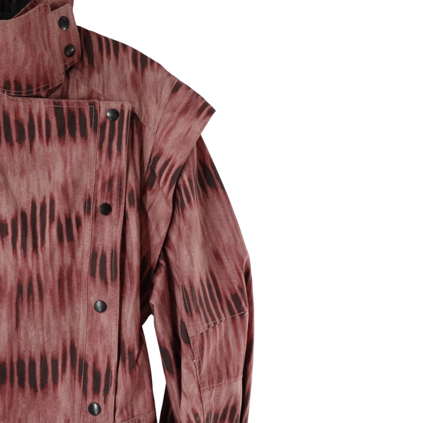 Isabel Marant Idaline Convertible Tie-Dye Denim Jacket