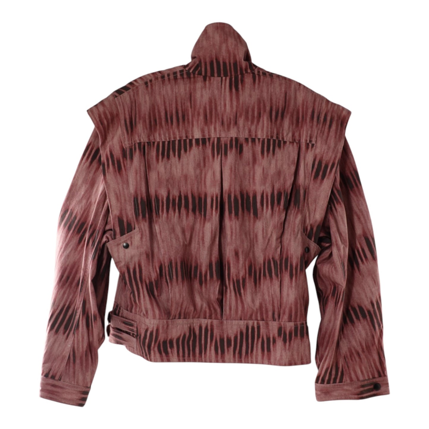 Isabel Marant Idaline Convertible Tie-Dye Denim Jacket