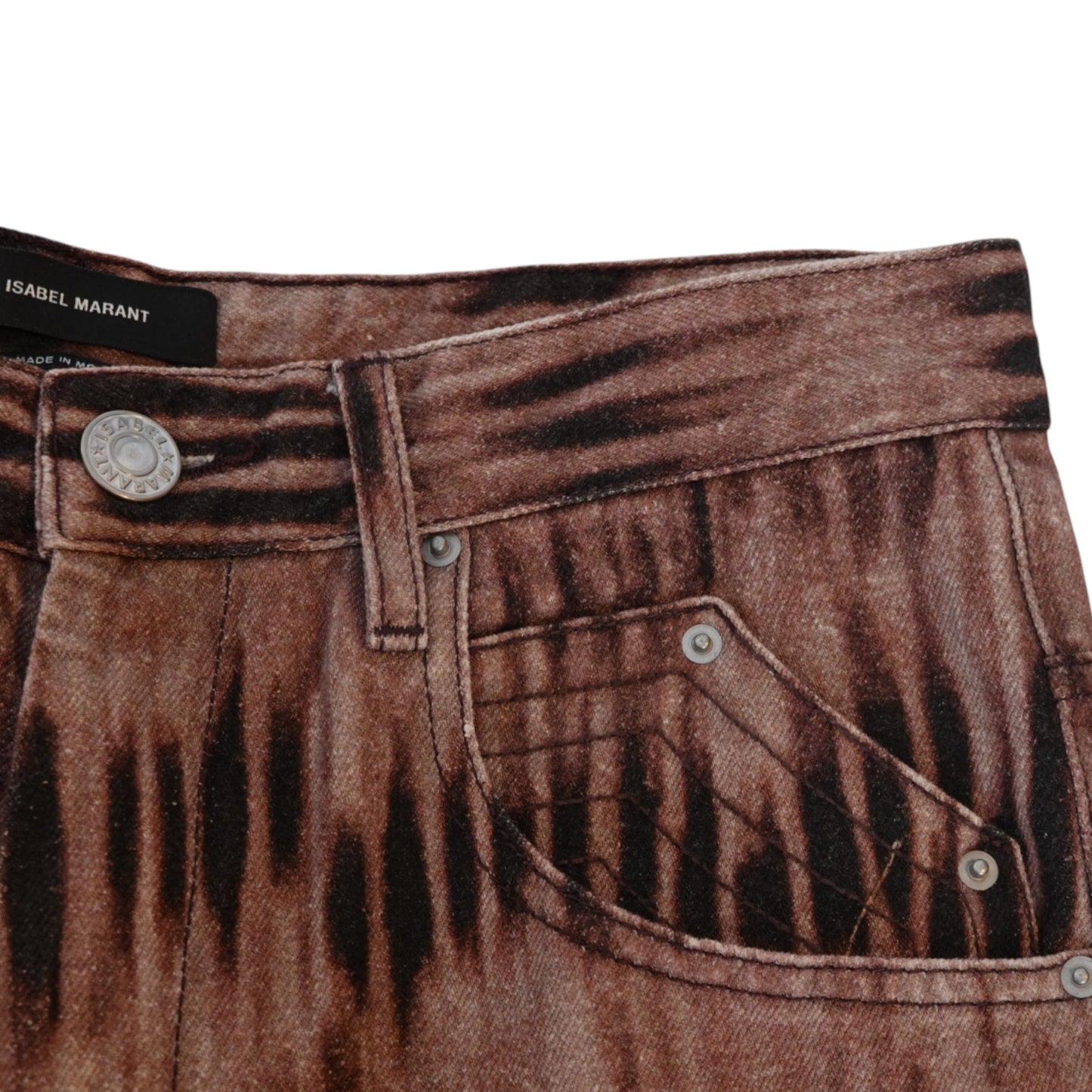 Isabel Marant Tie-Dye Jeans