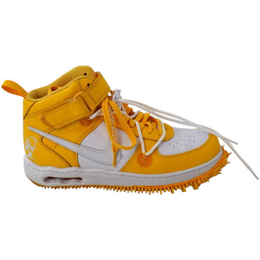 Nike Air Force 1 Mid SP Off-White Varsity Maize Sneaker