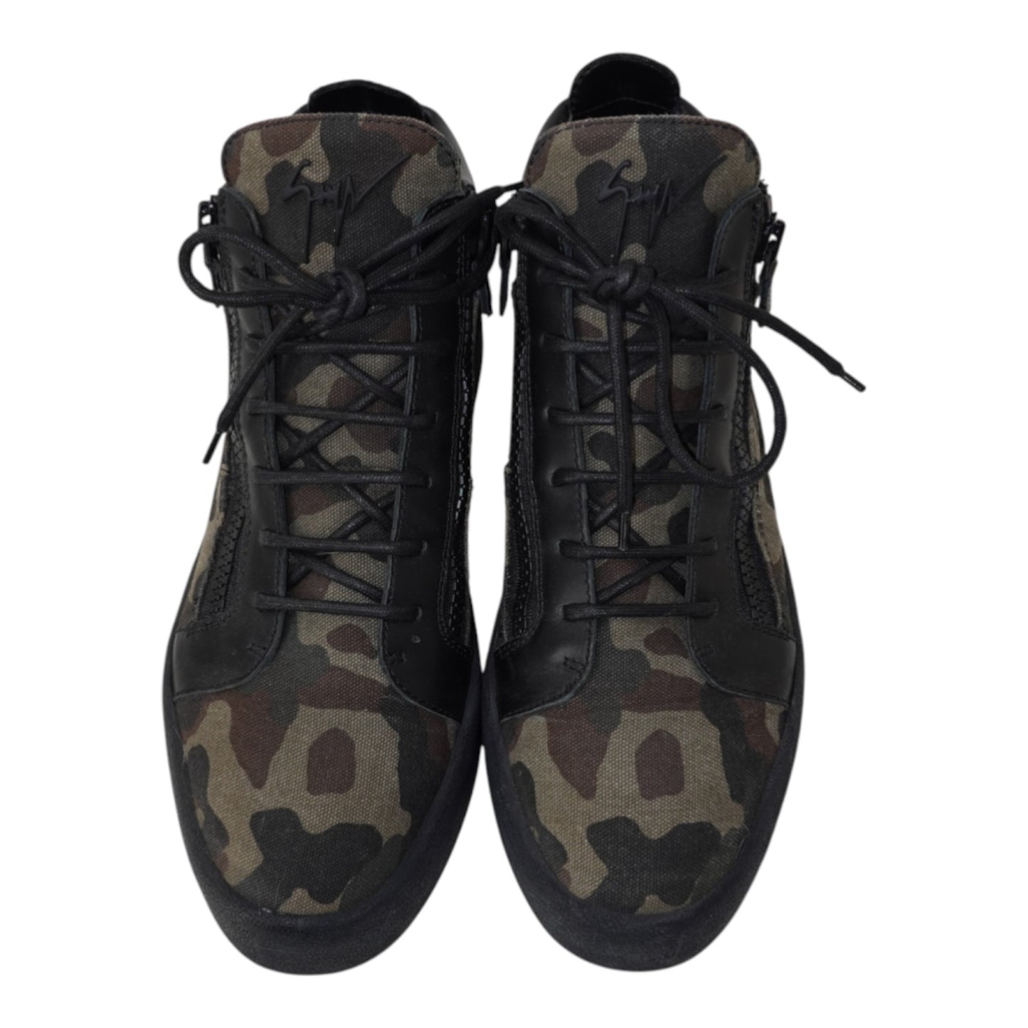 Giuseppe Zanotti Kriss Camo Print High Top Sneakers