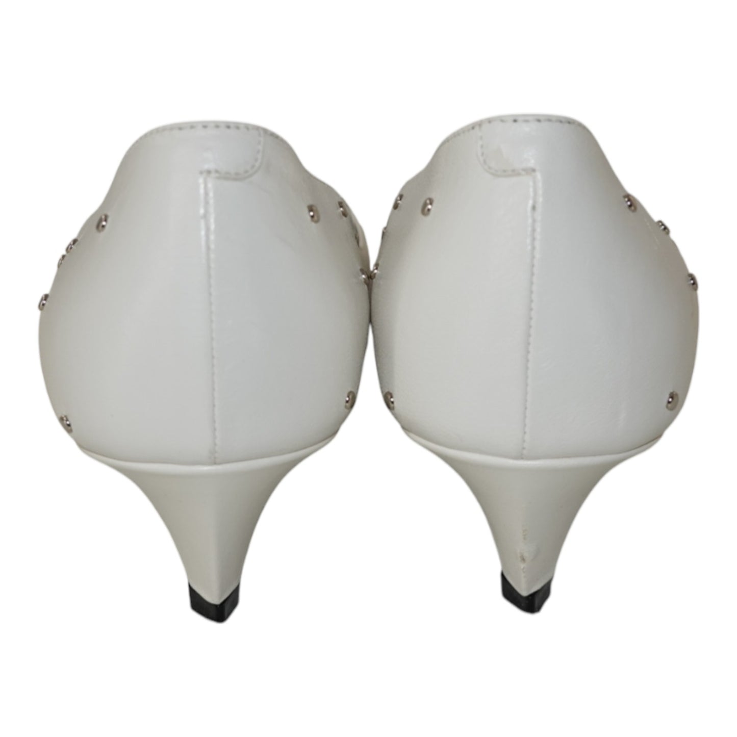 Celine Sharp Studded Kitten Heel Pumps