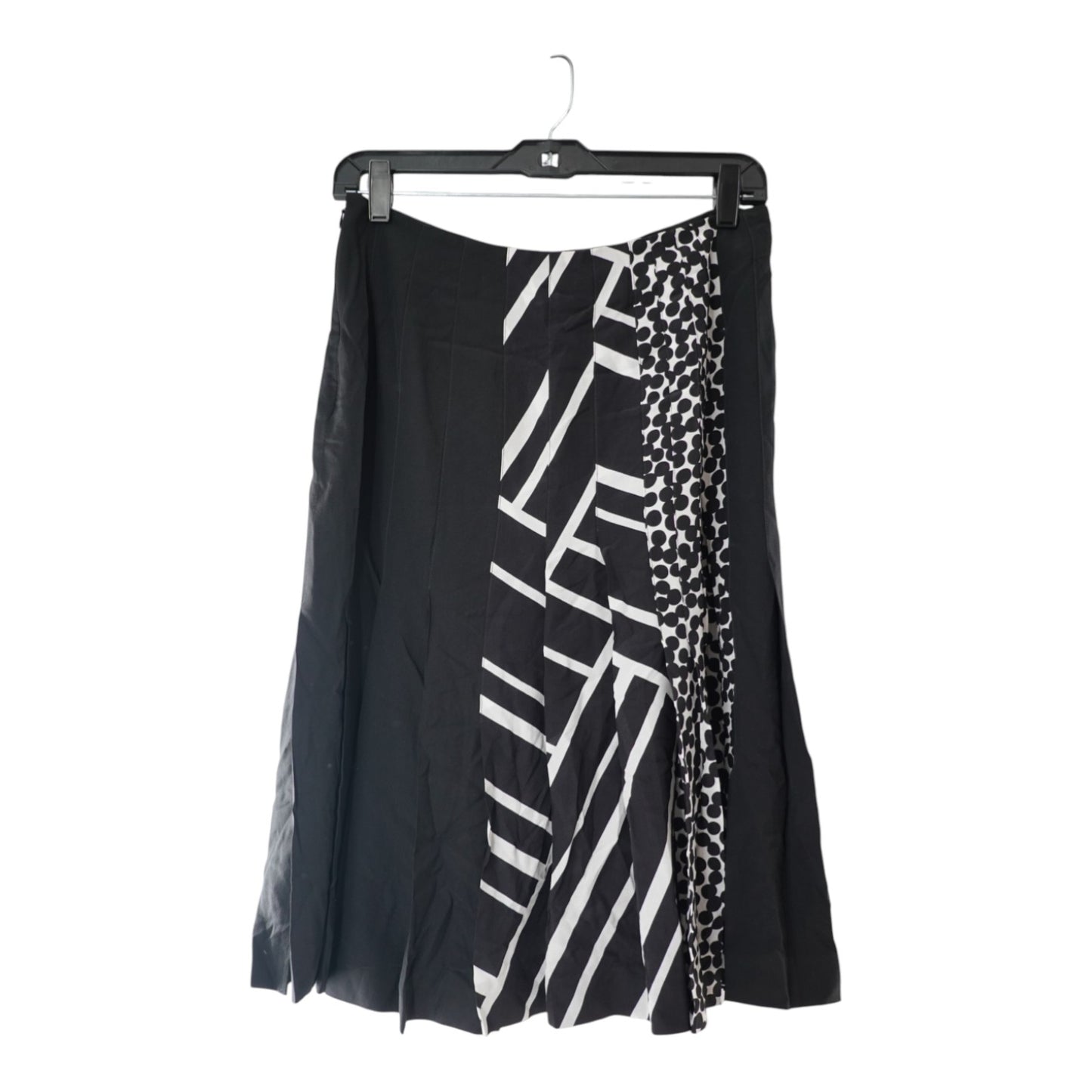 Salvatore Ferragamo Black and White Skirt