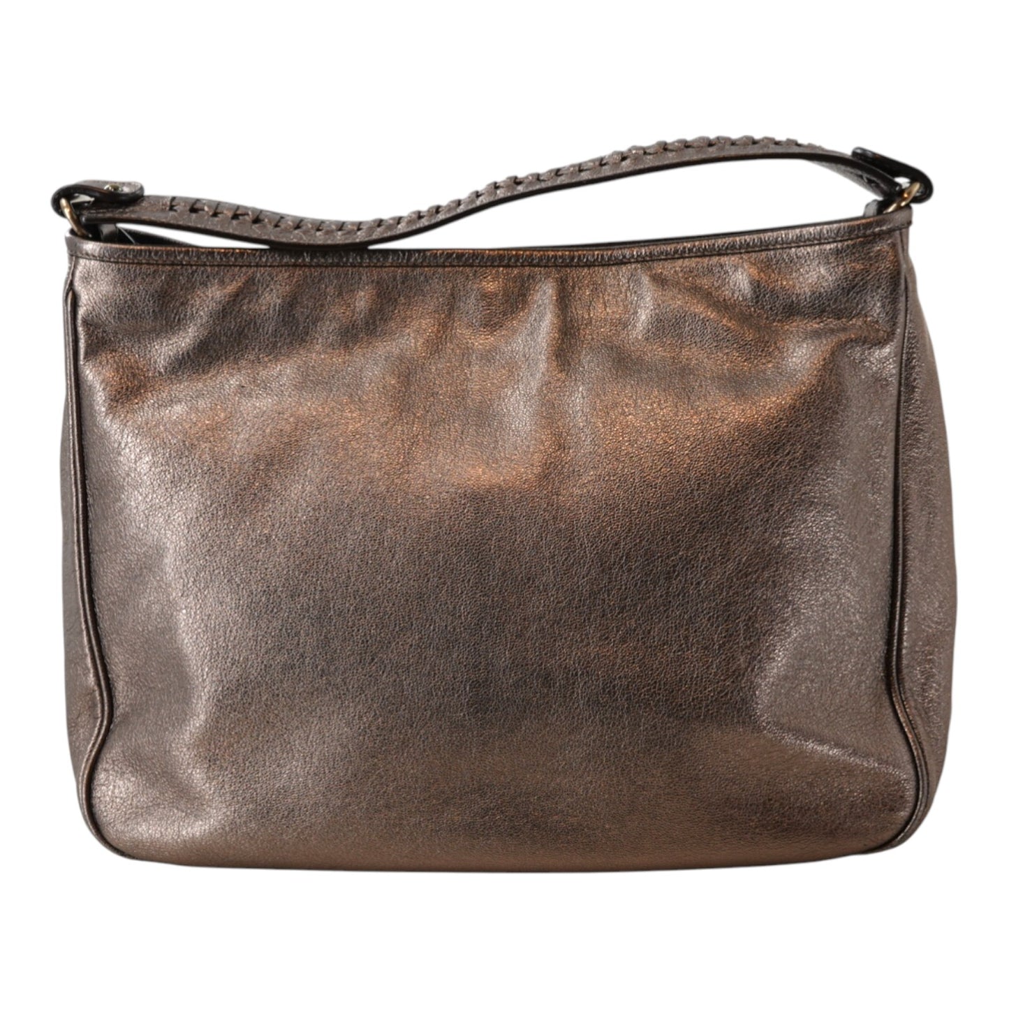 Salvatore Ferragamo Bronze/Copper Shoulder Bag