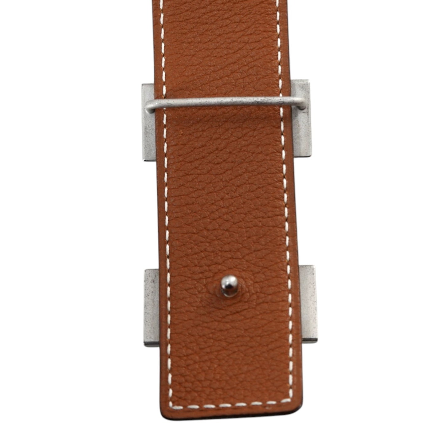 Hermes Black Leather Belt