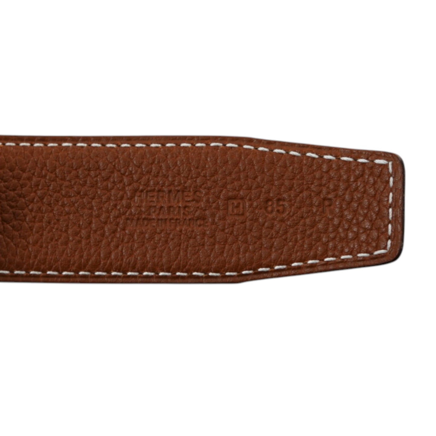 Hermes Black Leather Belt