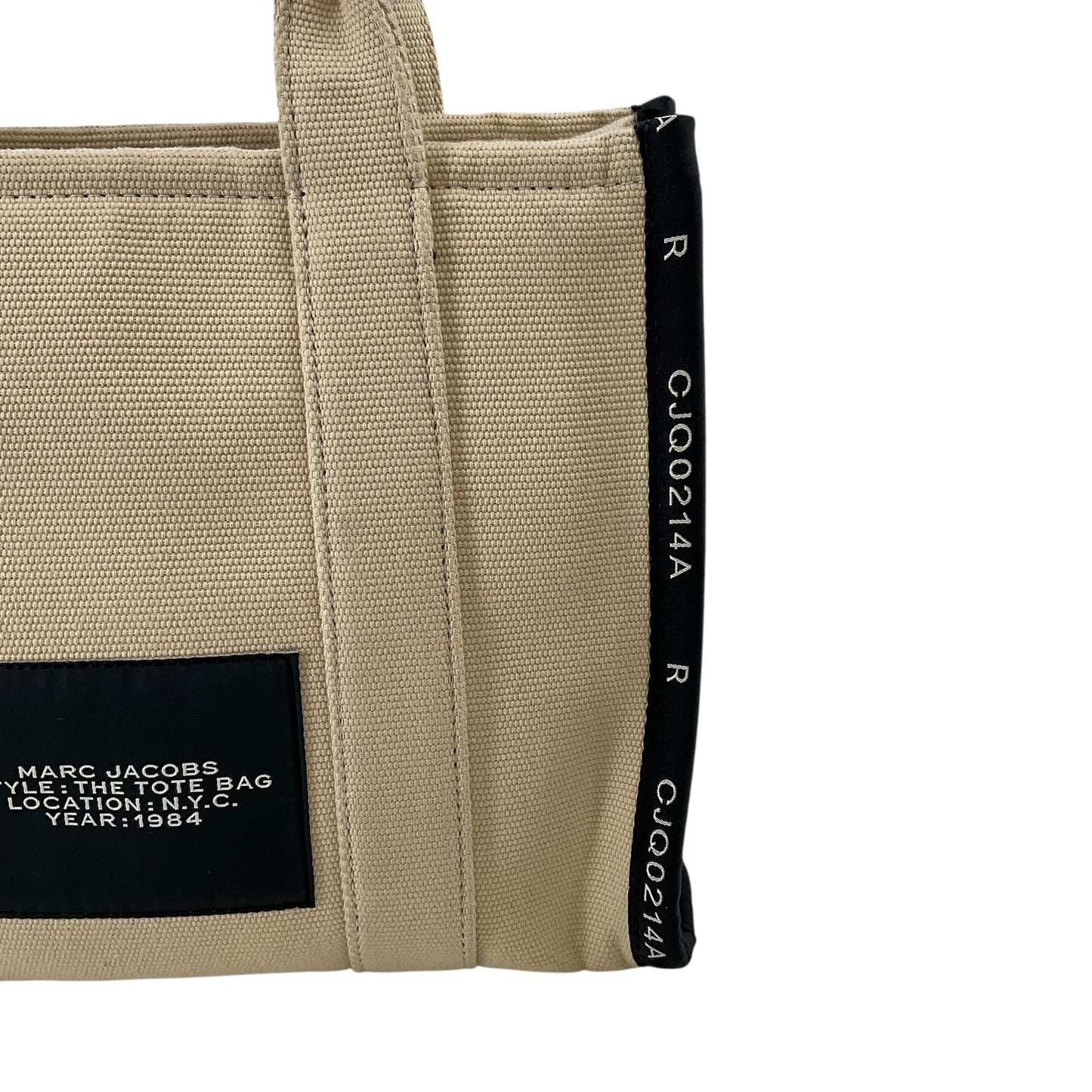 Marc Jacobs The Jacquard Small Tote Bag – Warm Sand / Beige