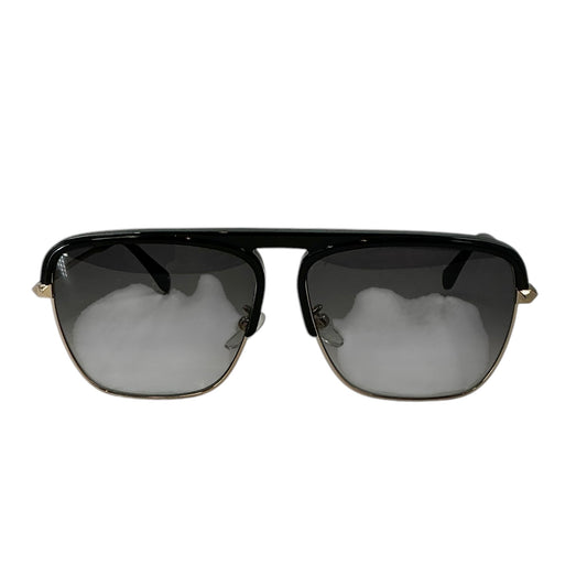 Zadig & Voltaire SZV321 Black & Gold Unisex Navigator Sunglasses