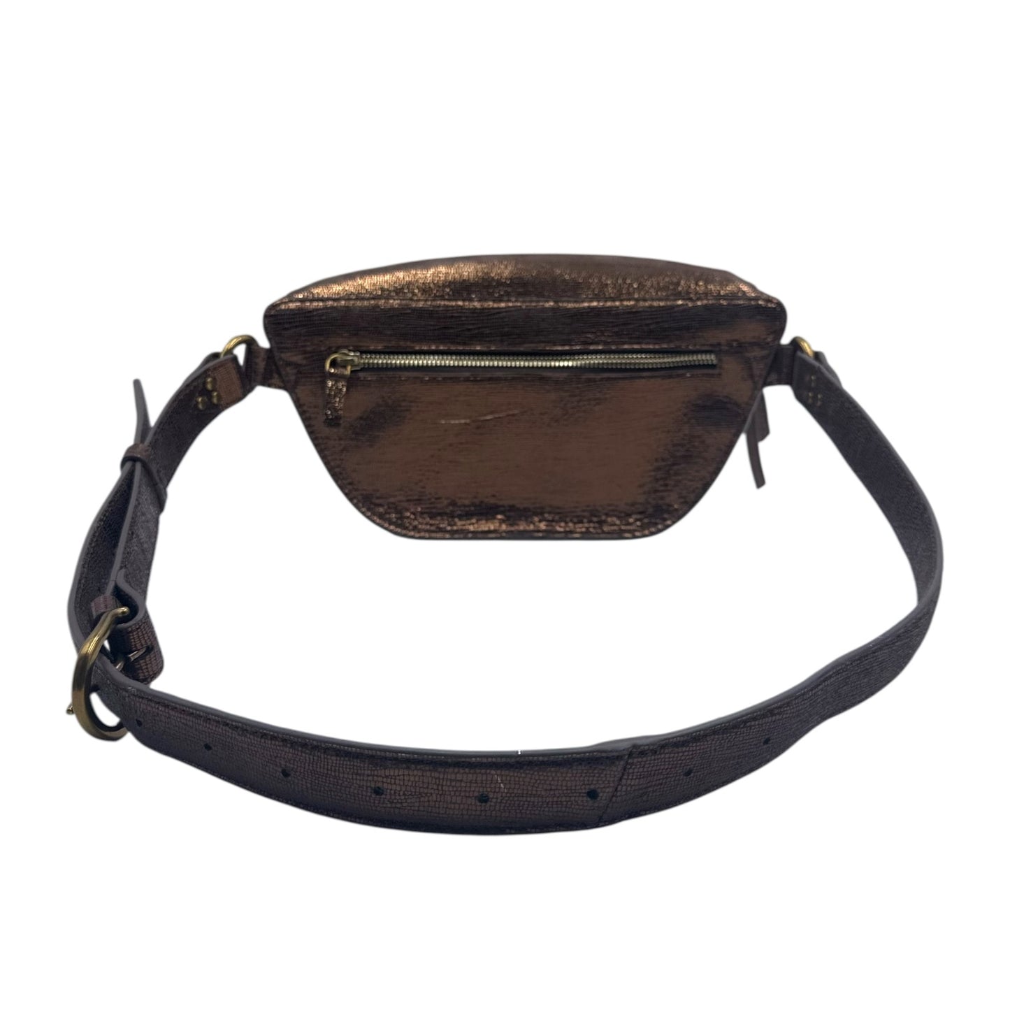 Jerome Dreyfuss Lino Lamé-Effect Metallic Belt Bag