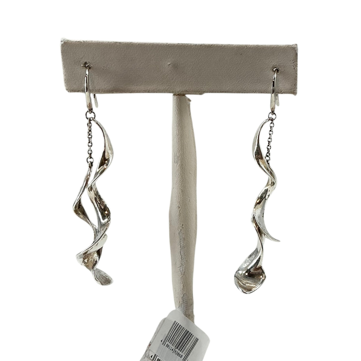 Tiffany & Co. x Frank Gehry Sterling Silver Double Orchid Drop Earrings