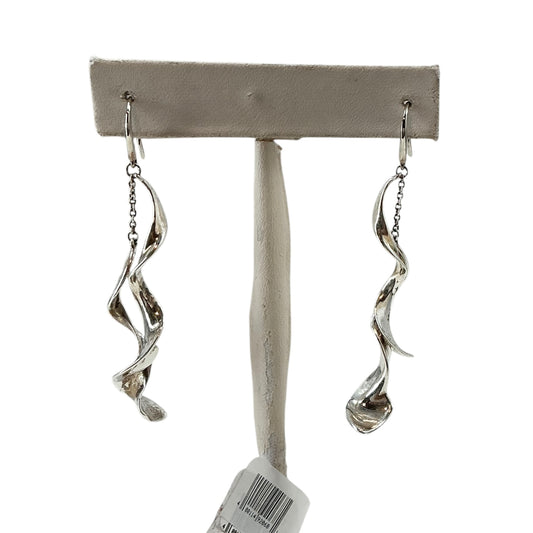 Tiffany & Co. x Frank Gehry Sterling Silver Double Orchid Drop Earrings