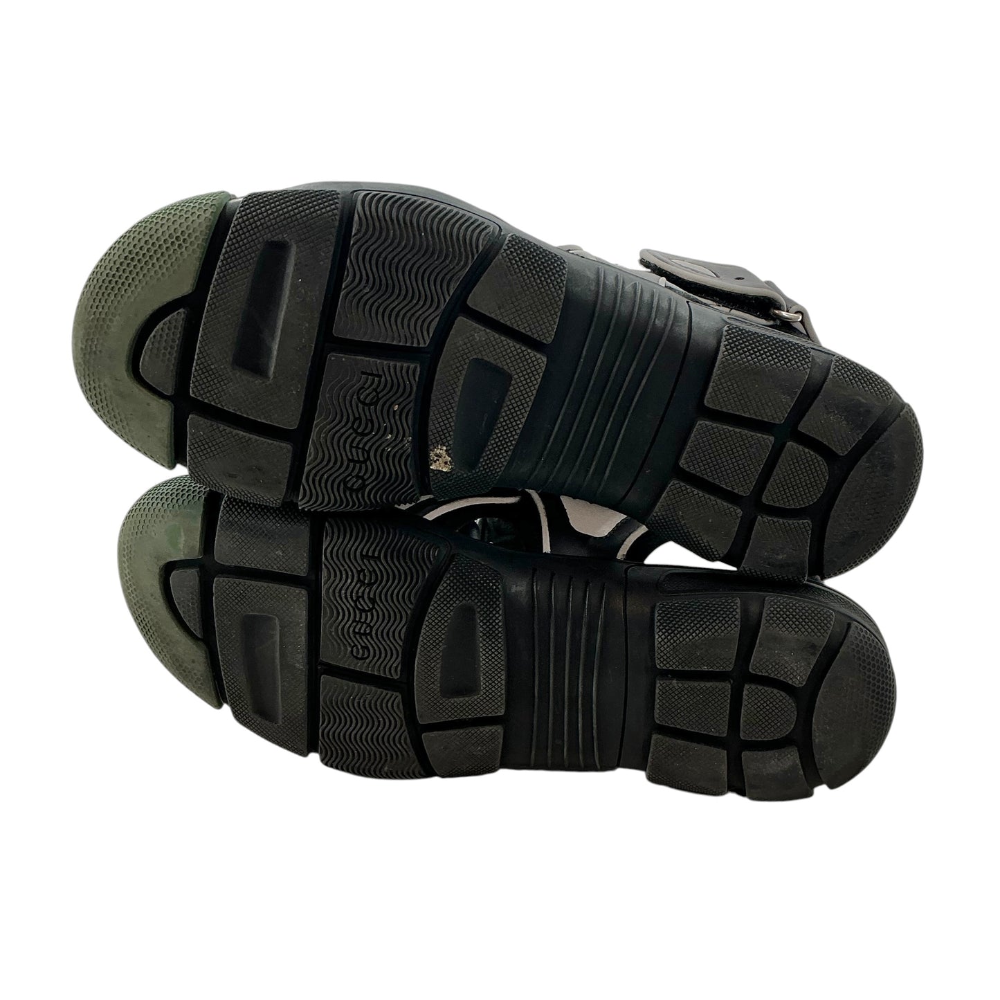 Gucci Tinsel Leather and Mesh Sport Sandals