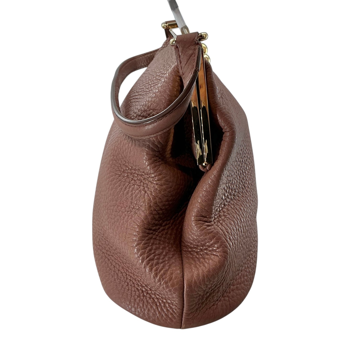 Dolce & Gabbana Sara Pebbled Leather Frame Bag