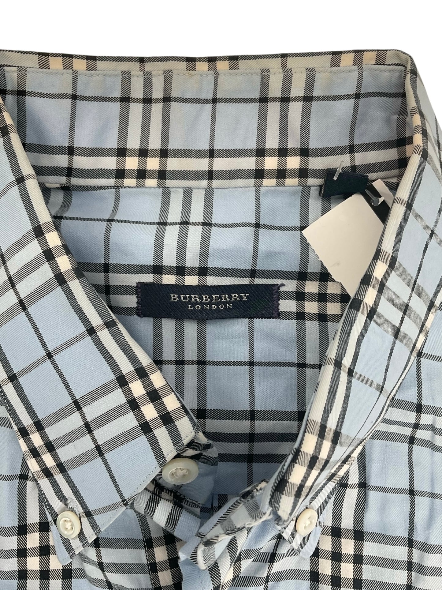 Burberry London Men’s Check Print Shirt