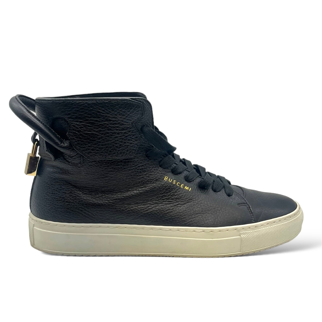 Buscemi 125mm Leather High Top Sneakers