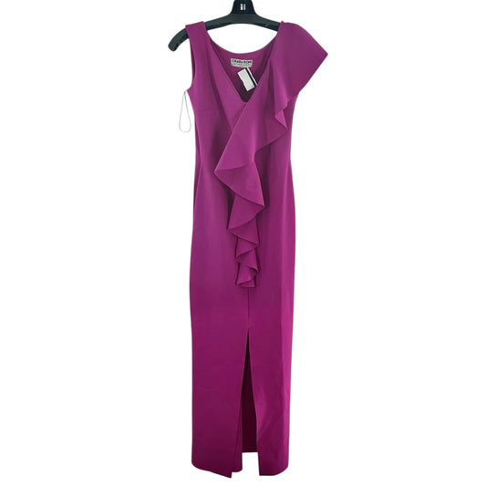 Chiara Boni La Petite Robe Petunia Pink Boudecia Ruffle Gown