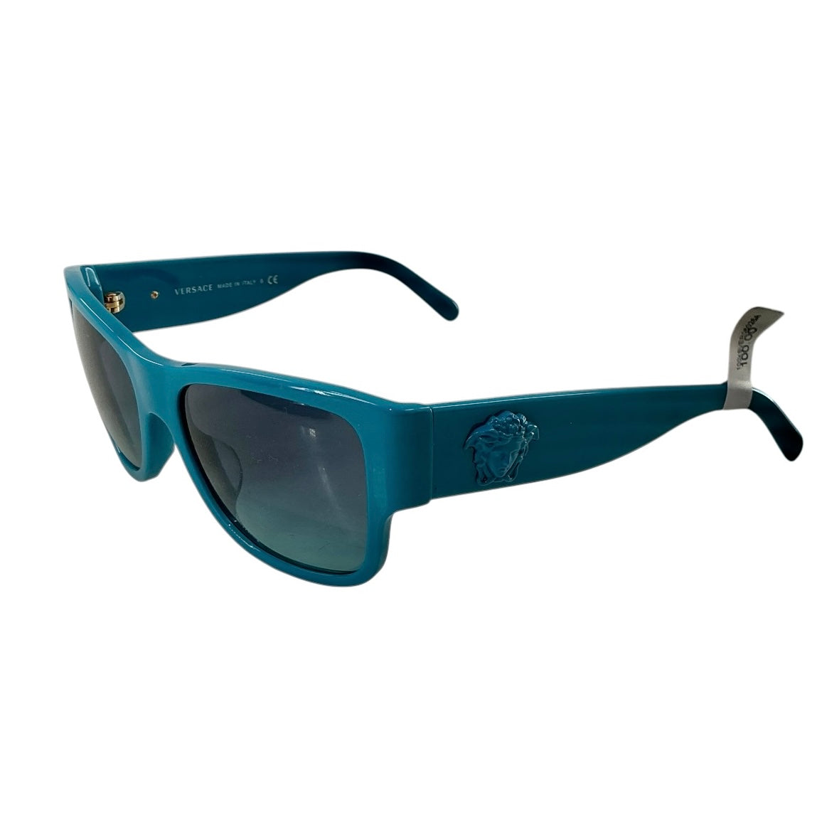 Versace VE4275 Turquoise Blue Medusa Square Sunglasses
