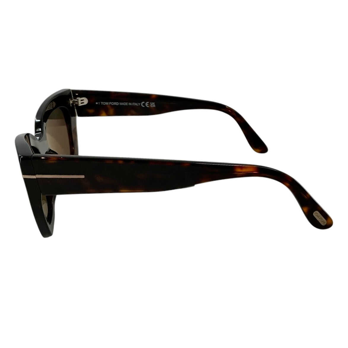Tom Ford Athena TF1190 Cat-Eye Sunglasses – Dark Havana