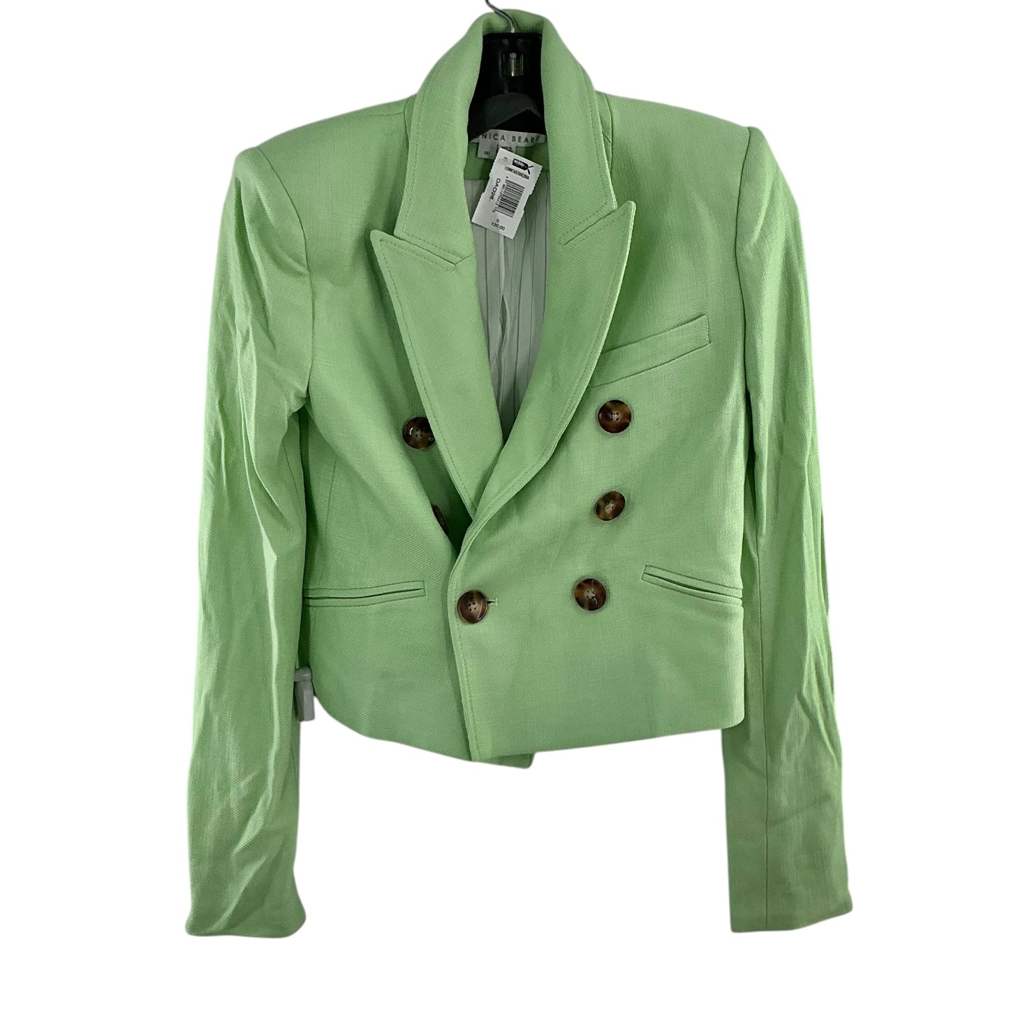 Veronica Beard Nevis Double-Breasted Twill Blazer