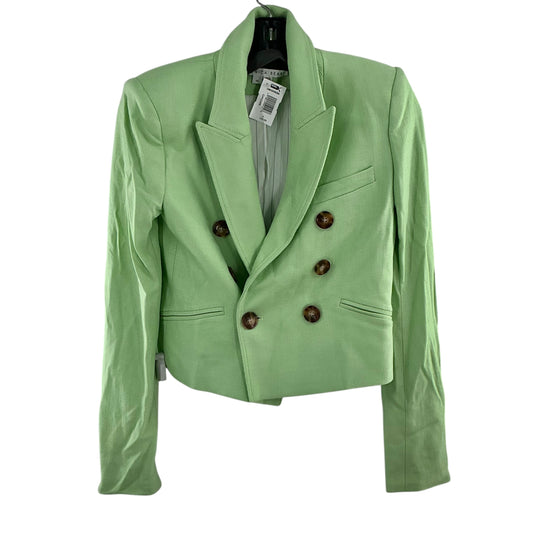 Veronica Beard Nevis Double-Breasted Twill Blazer