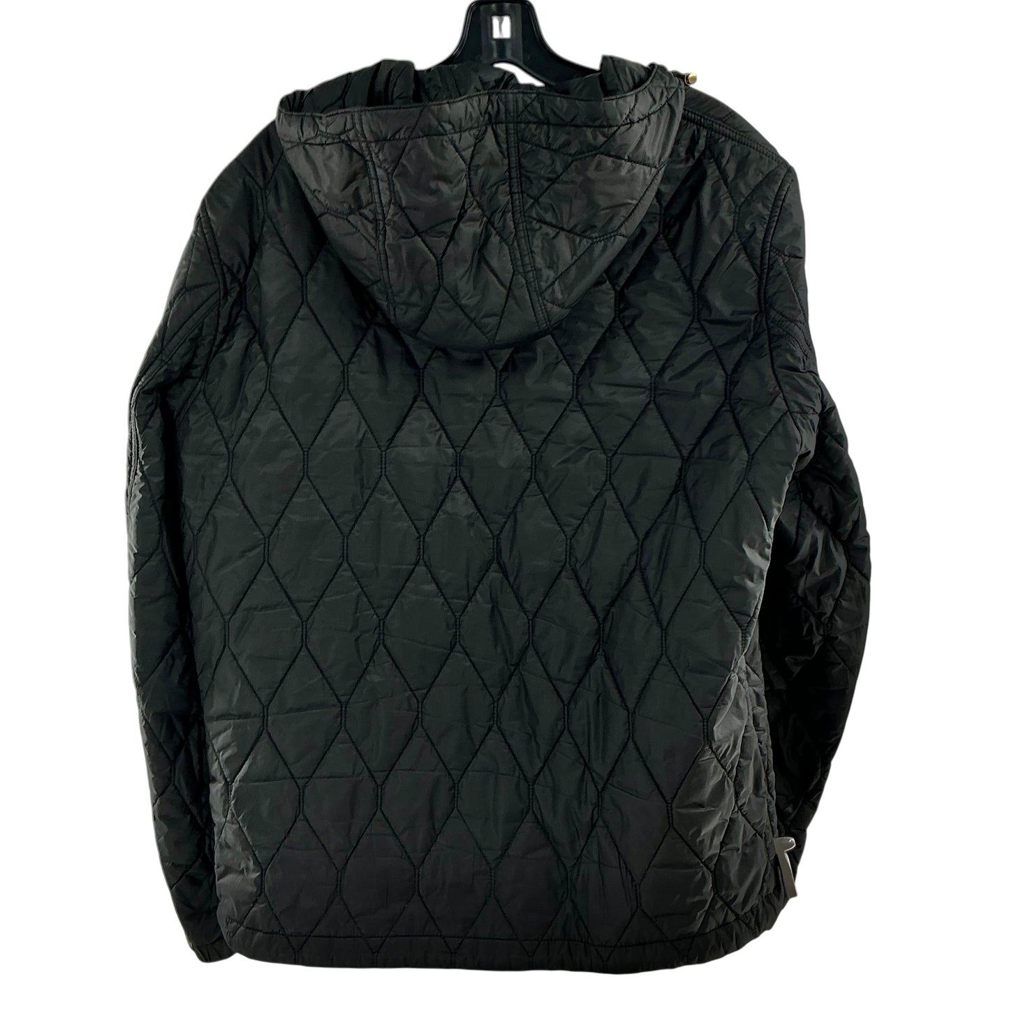Burberry Brit Black Diamond Quilted Hooded Jacket