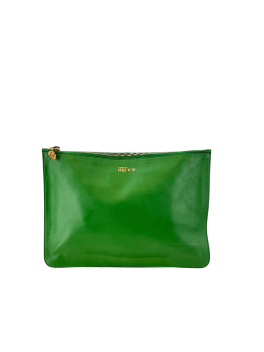 Alexander McQueen Leather Clutch