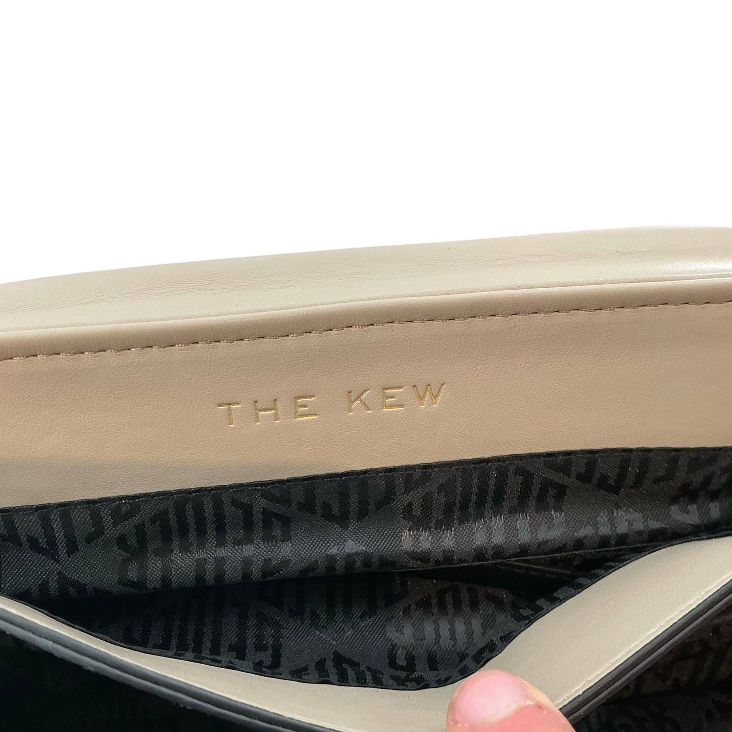 Kurt Geiger London XXL Kew Leather Shoulder Bag - Bone
