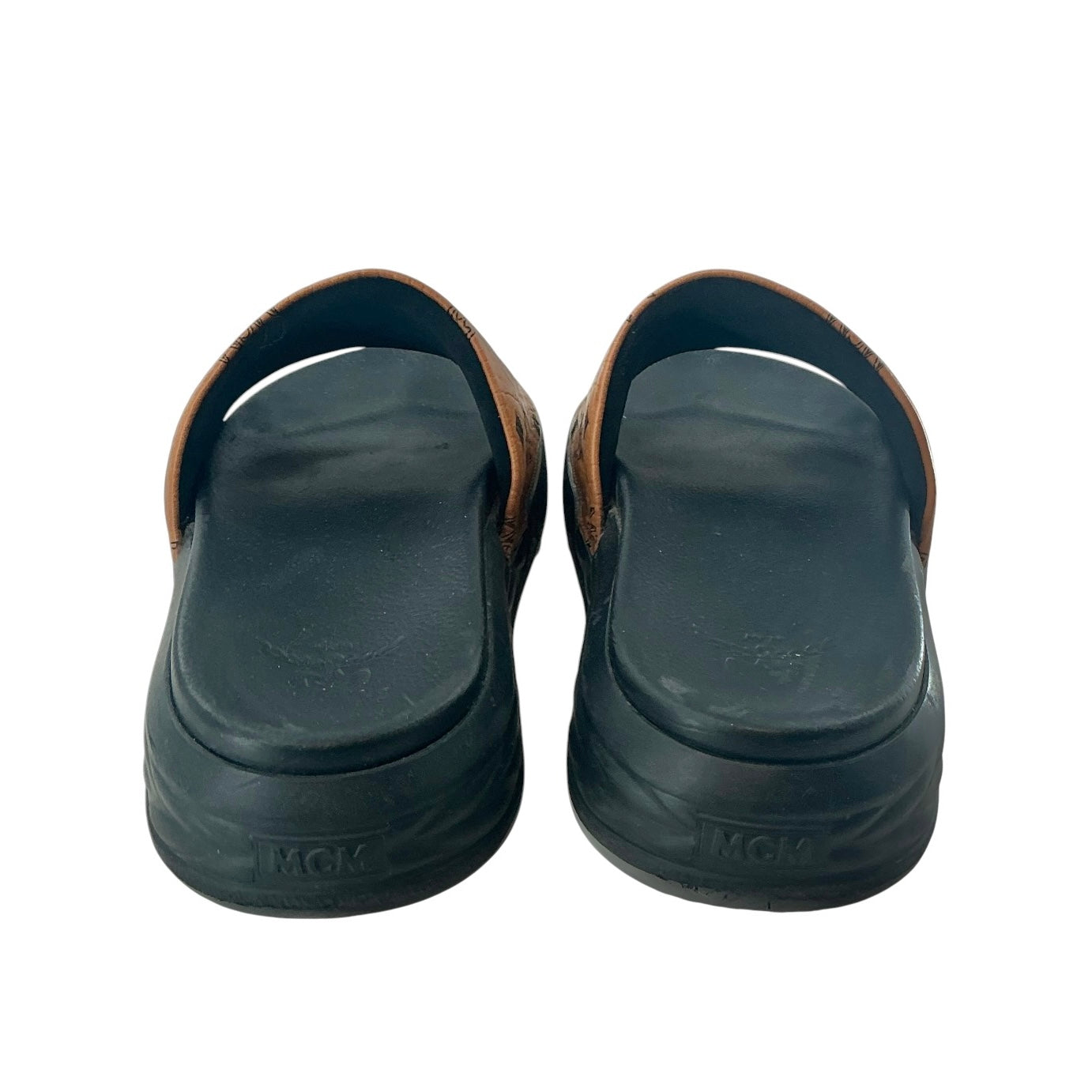 MCM Men’s Visetos Slide Sandals