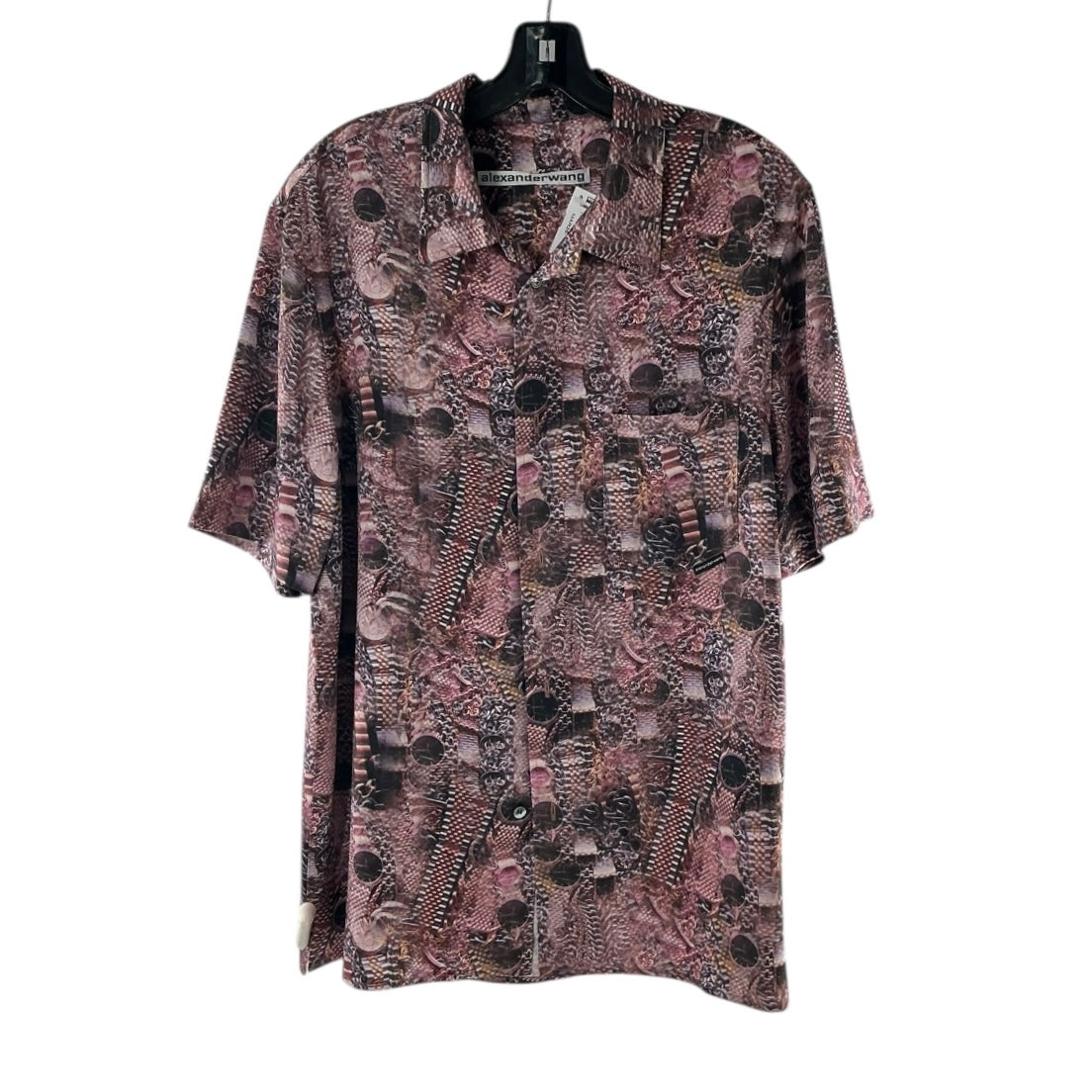Alexander Wang Short Sleeve Button Down Shirt