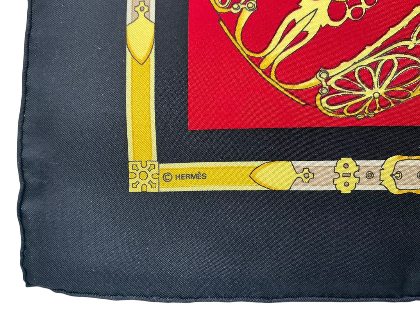 Hermès “Le Muserolles” Silk Scarf