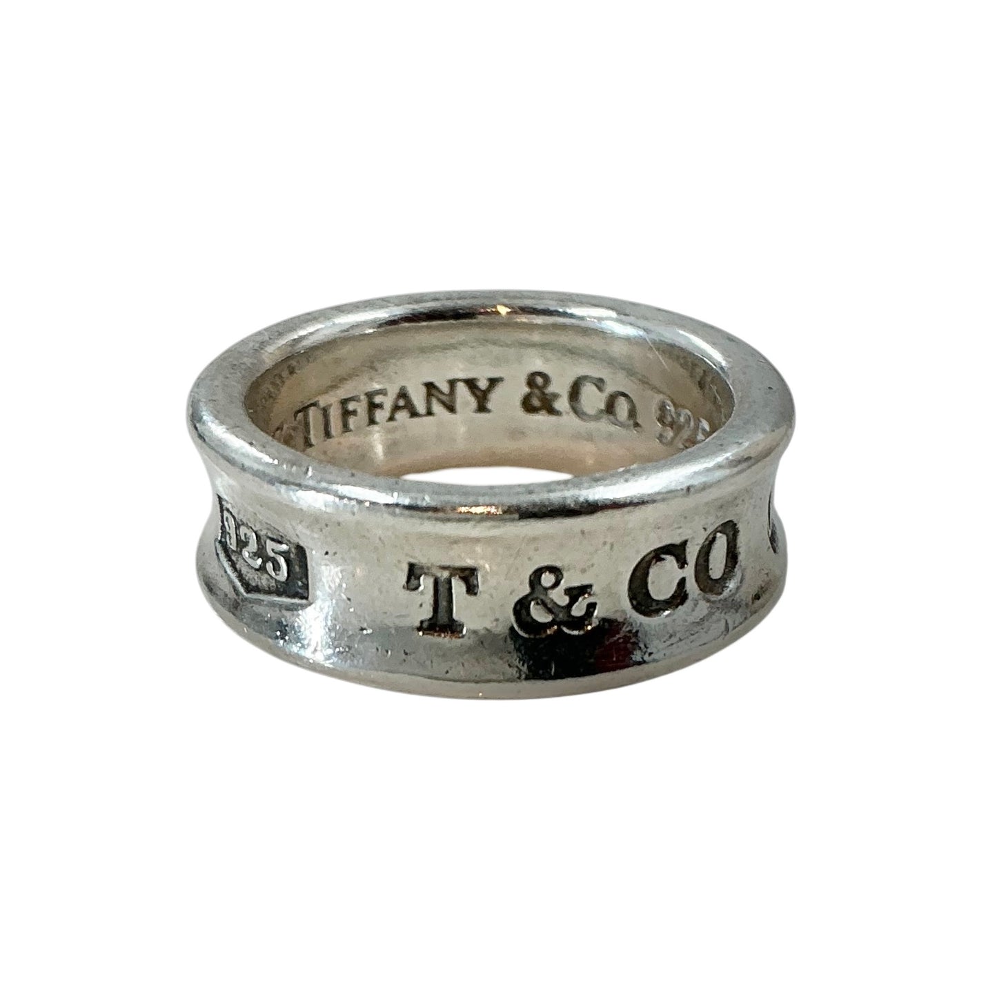 Tiffany & Co. Sterling Silver 1837 Classic Ring Band 925