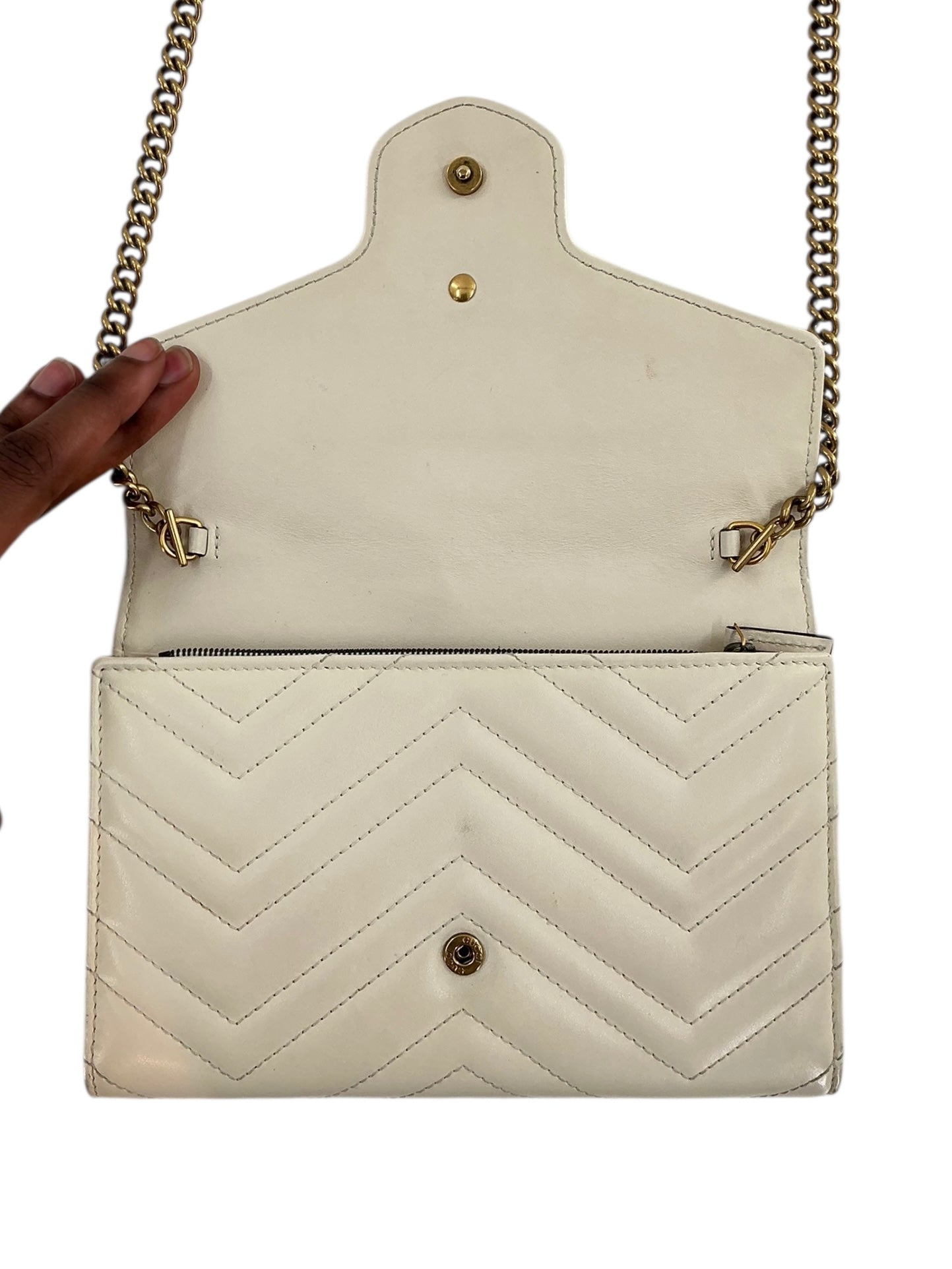 Gucci Marmont Chain Wallet