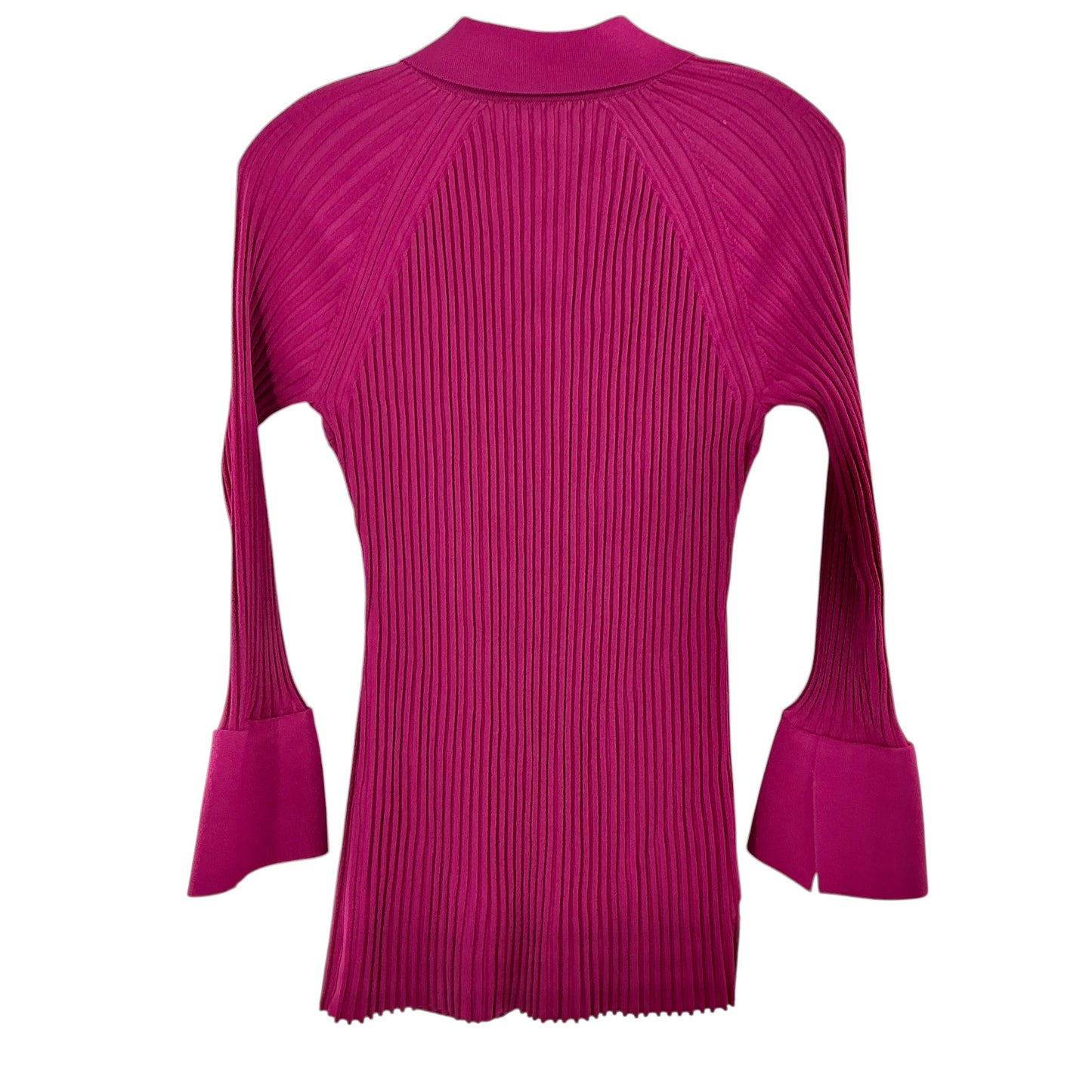 Proenza Schouler Rib-Knit Bell-Cuff Cardigan